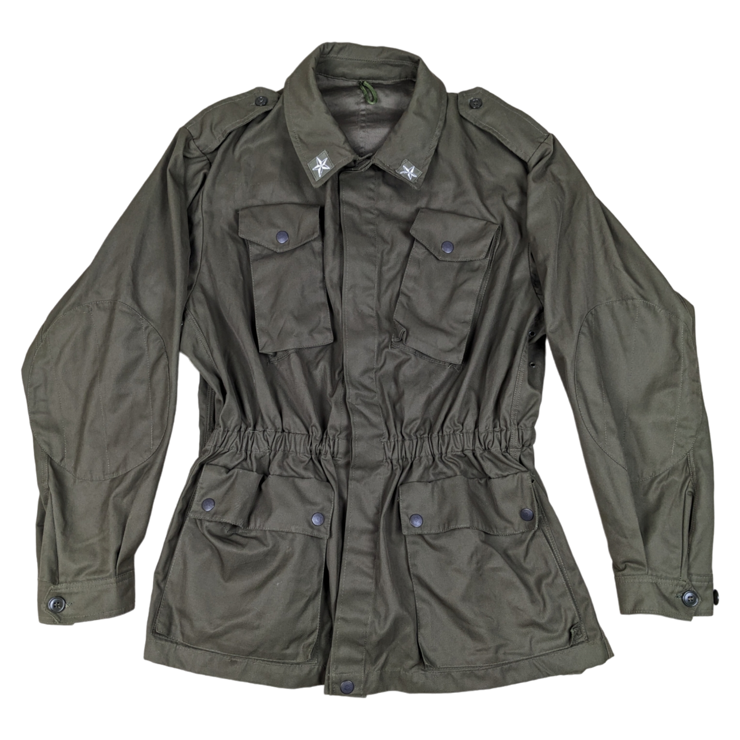 Italian Army Olive Drab Roma 75 Safari Jacket - Medium
