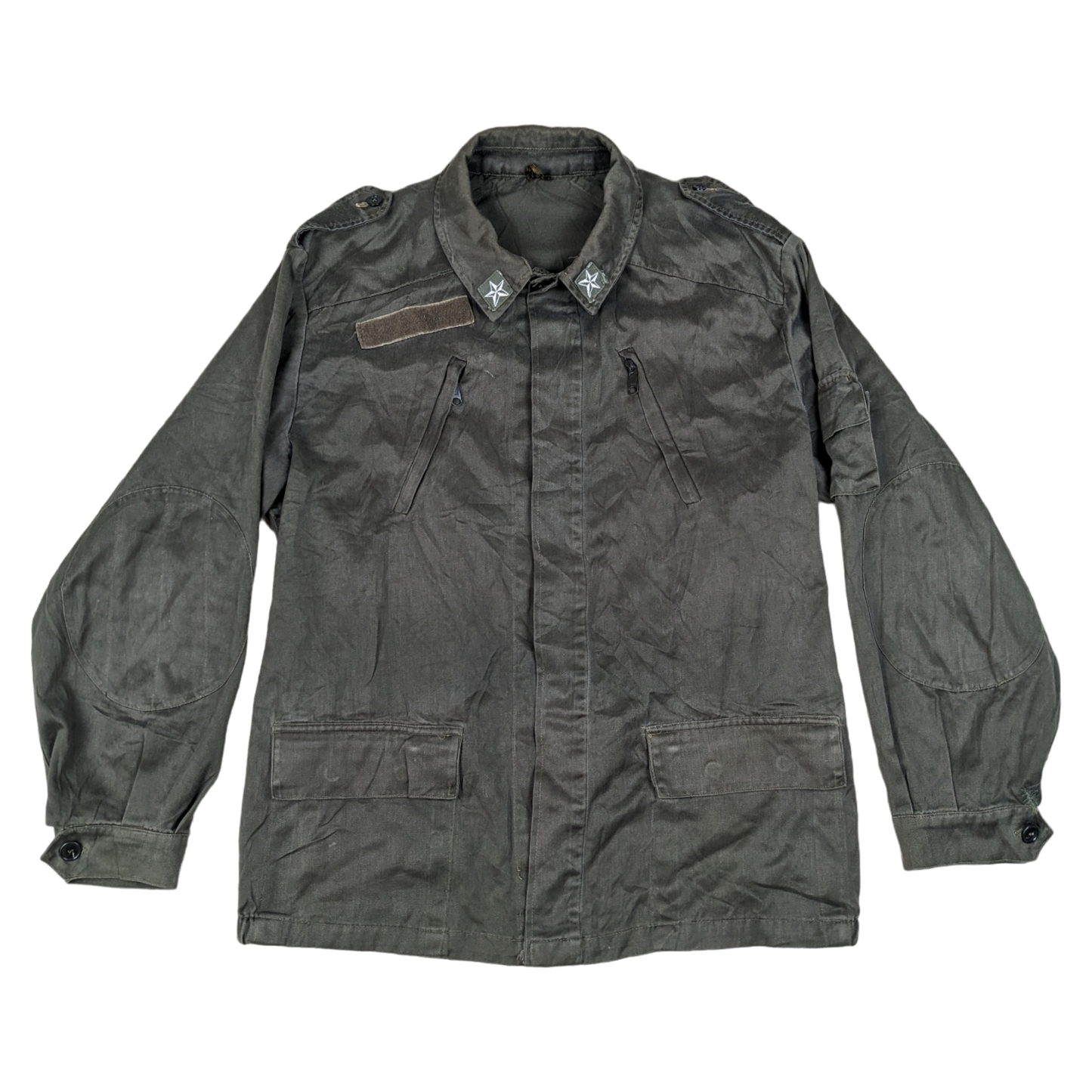 Italian Army Combat Jacket Olive Green Alpine Roma 75 Series