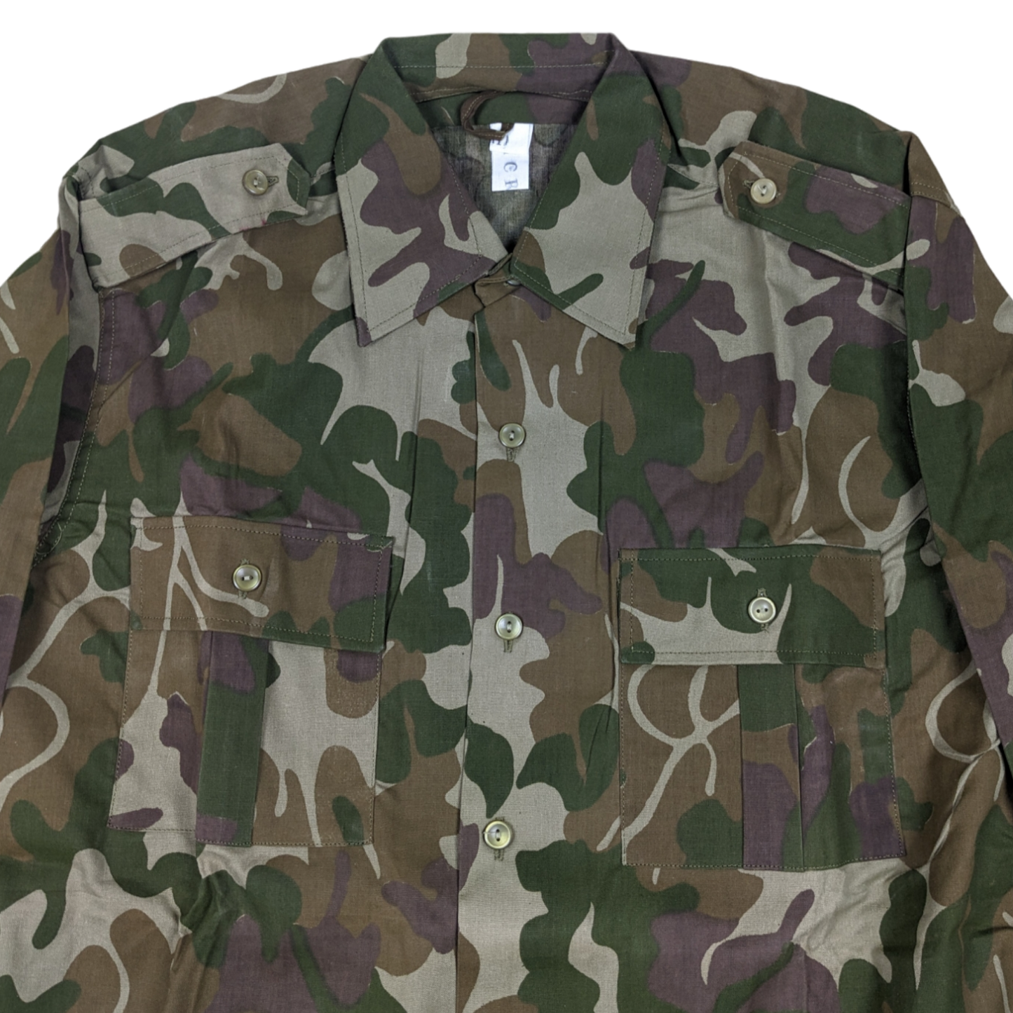 Romanian Army M1990 "Leaf" Camouflage Long Sleeve Shirt