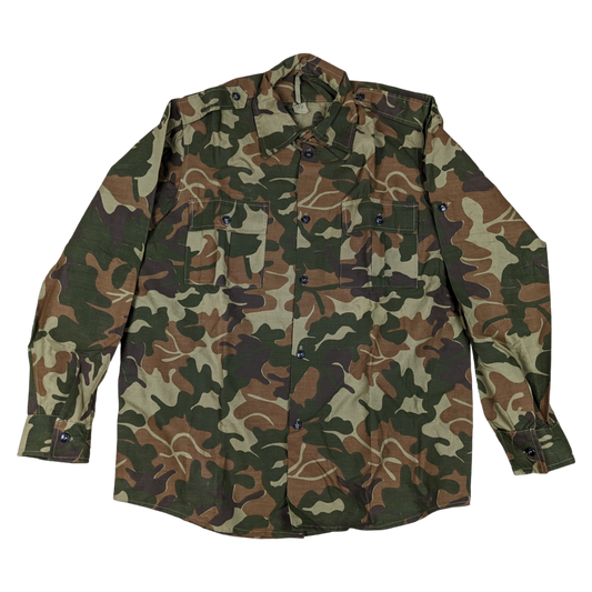 Romanian Army M1990 "Leaf" Camouflage Long Sleeve Shirt