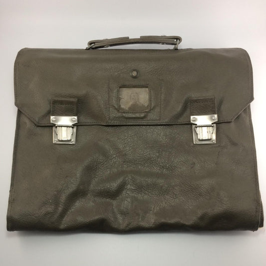 Swiss Army / MOD Government / Military Attaché 3 Fold Briefcase Valise Document Case