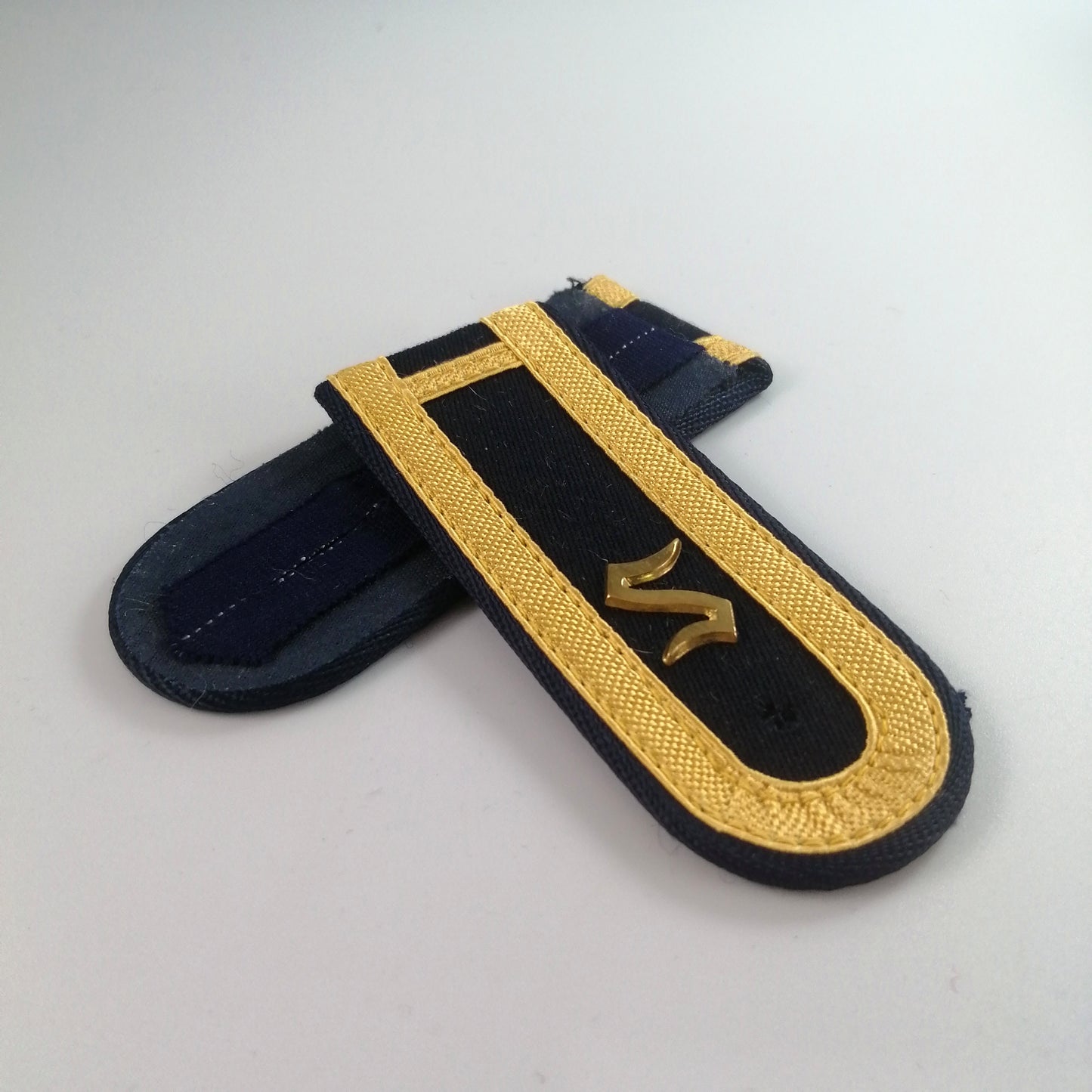East German Army DDR NVA Pair of Rank Slides / Shoulder Epaulettes - Various