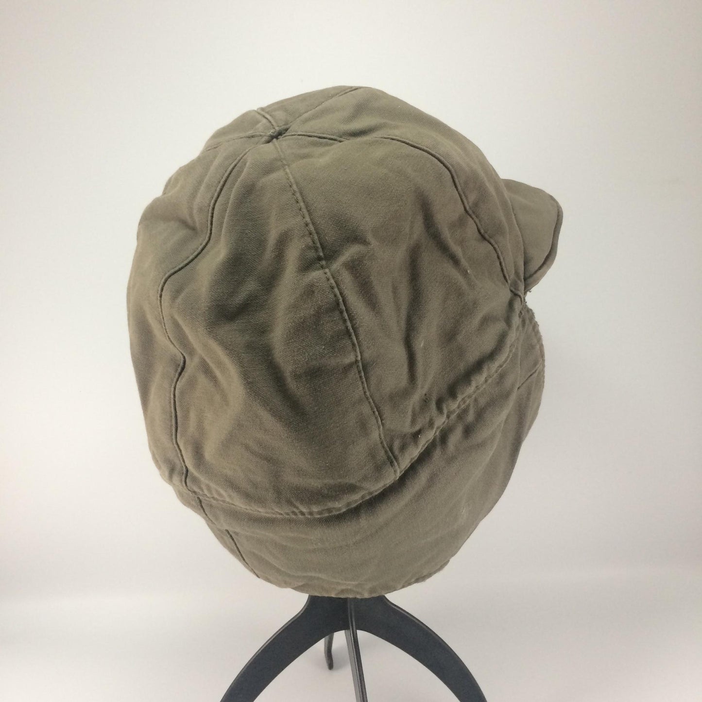 German Army Bundeswehr Olive Drab OD Winter Cold Weather Faux Fur Trapper Cap