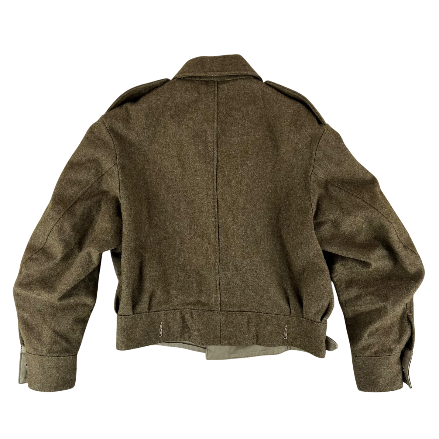 British Army WW2 Repro 1940 Pattern Khaki Battledress Blouse Ike Jacket - Large SIZE 15