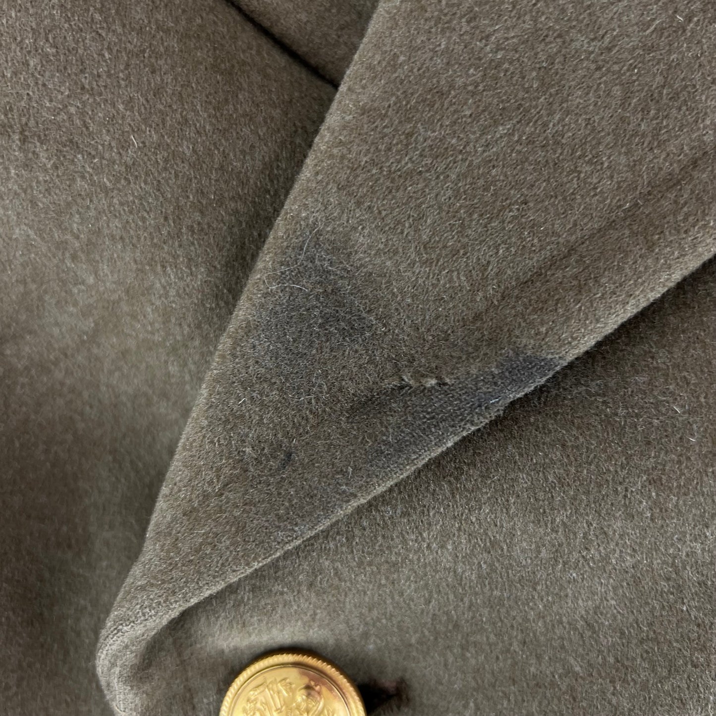 Italian Army 70's Officer's Khaki Wool Greatcoat - Medium