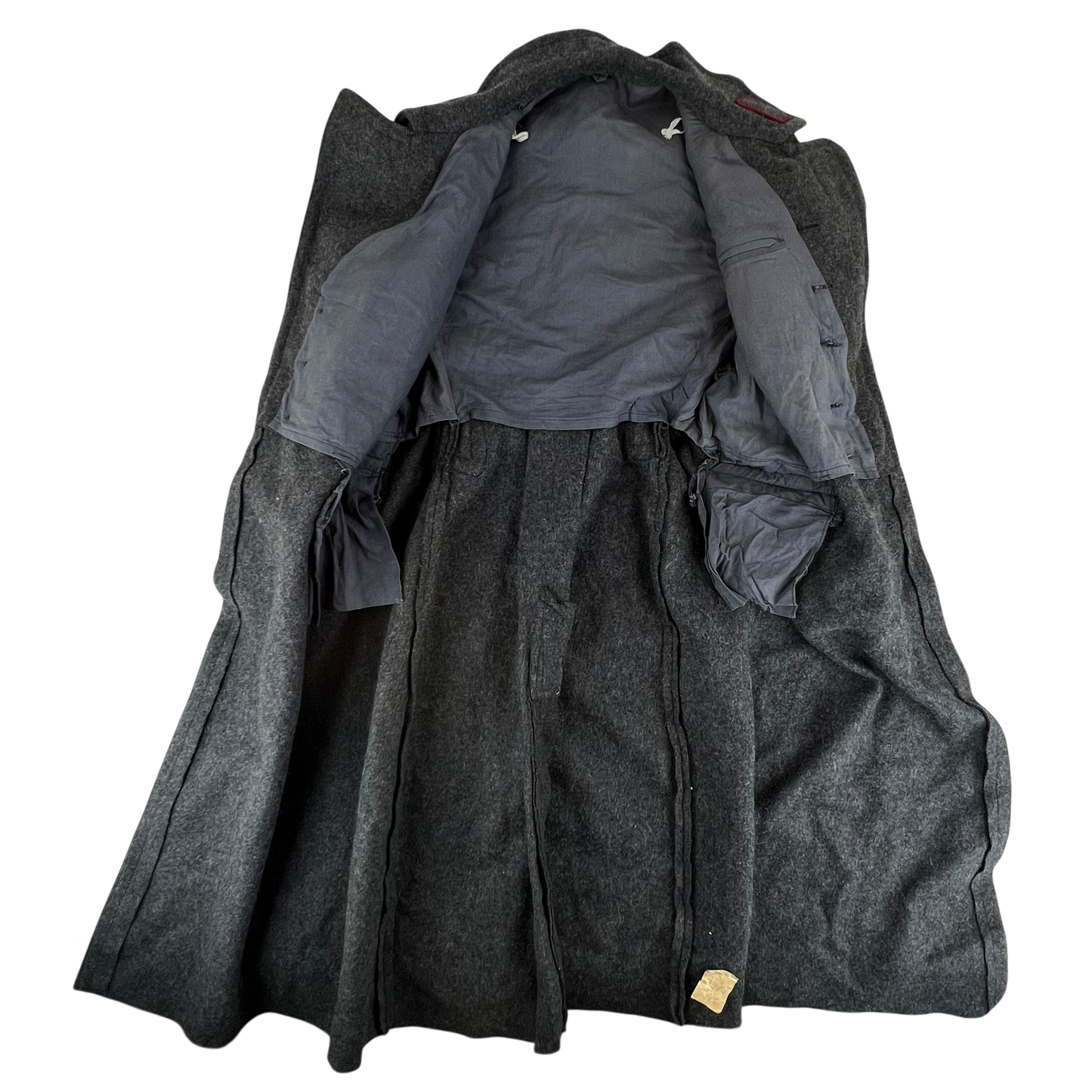 Bulgarian People's Army Grey Wool Greatcoat -