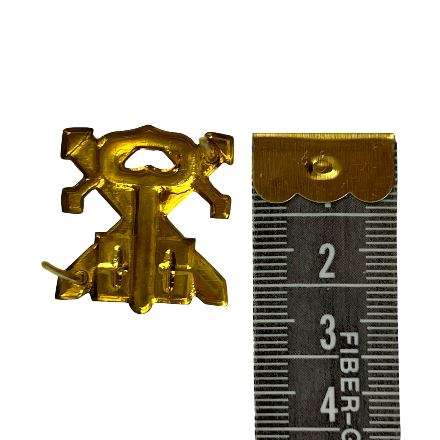 Finnish Army Security School Collar Badges