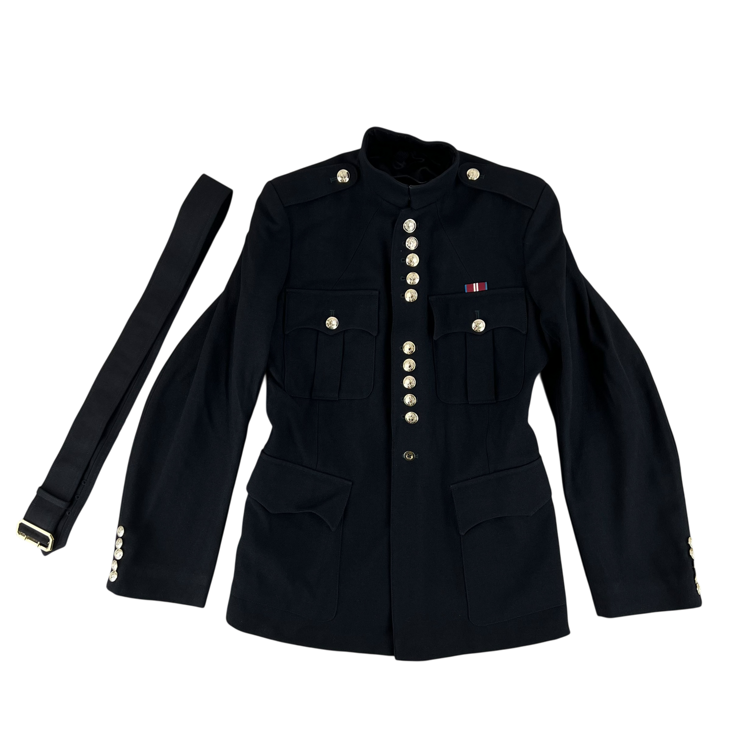 British Army No. 1 Dress Jacket w/ Belt - Welsh Guards - Medium