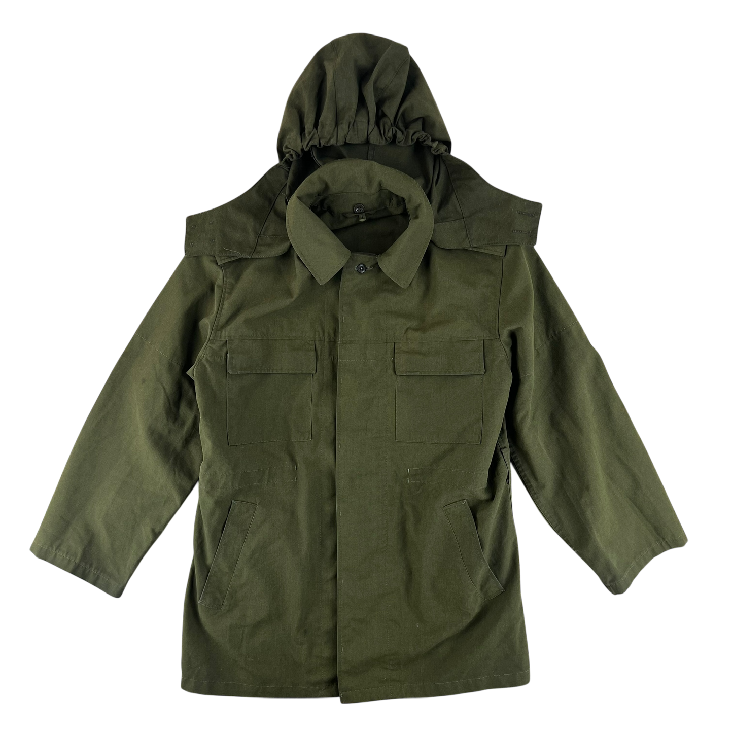 Czechoslovak Army M85 Field Parka Olive Green w/ Hood - Medium 164/94