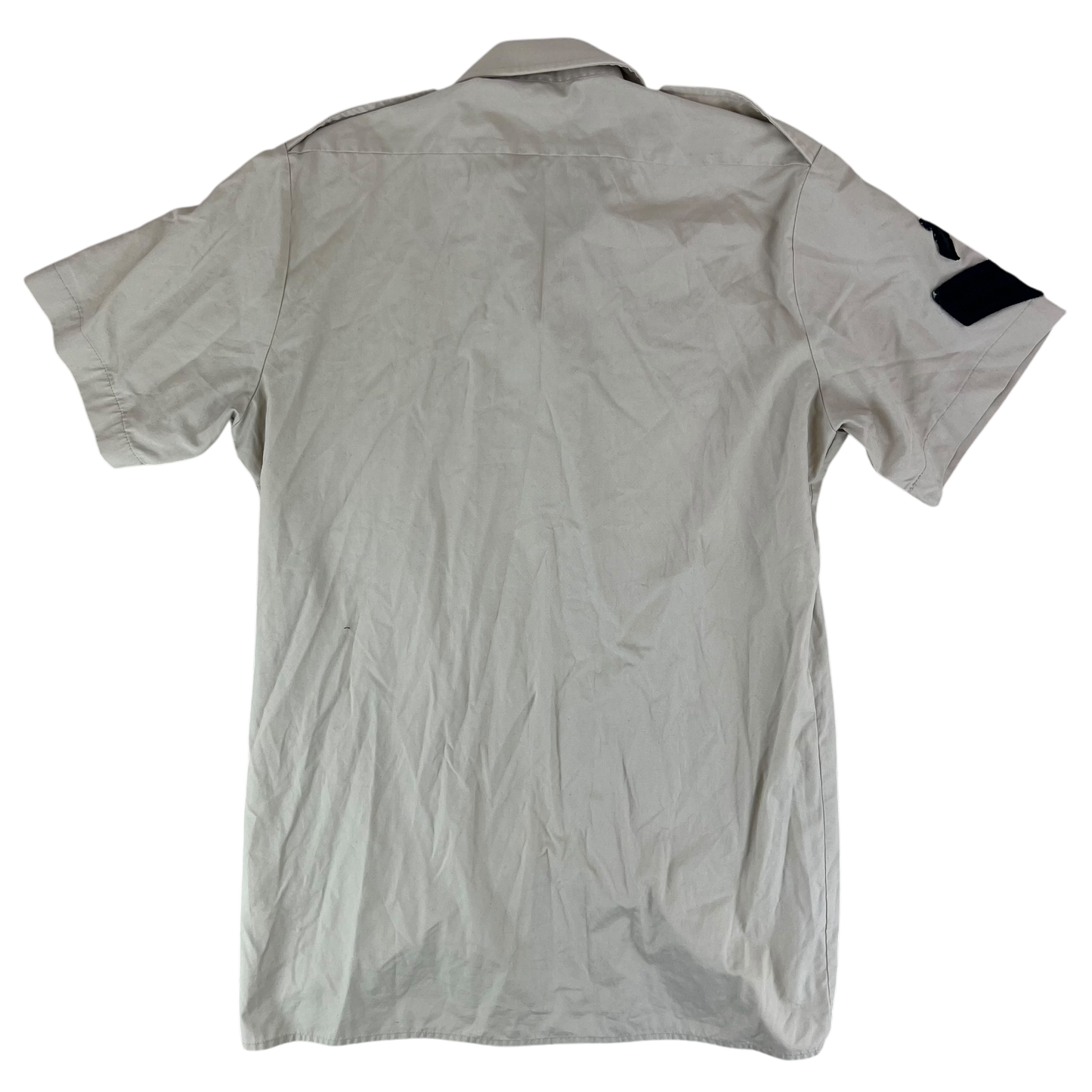 British Army Mens Fawn Shirt Short Sleeve - The Rifles - Medium
