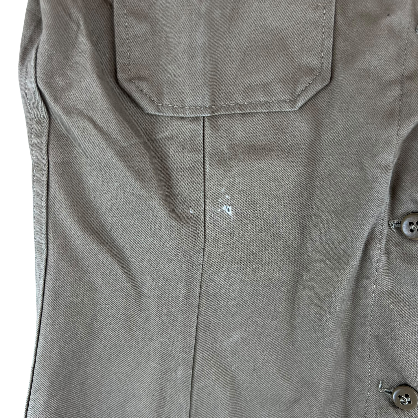 Greek Army M65 Khaki Shirt Short Sleeve - X Small