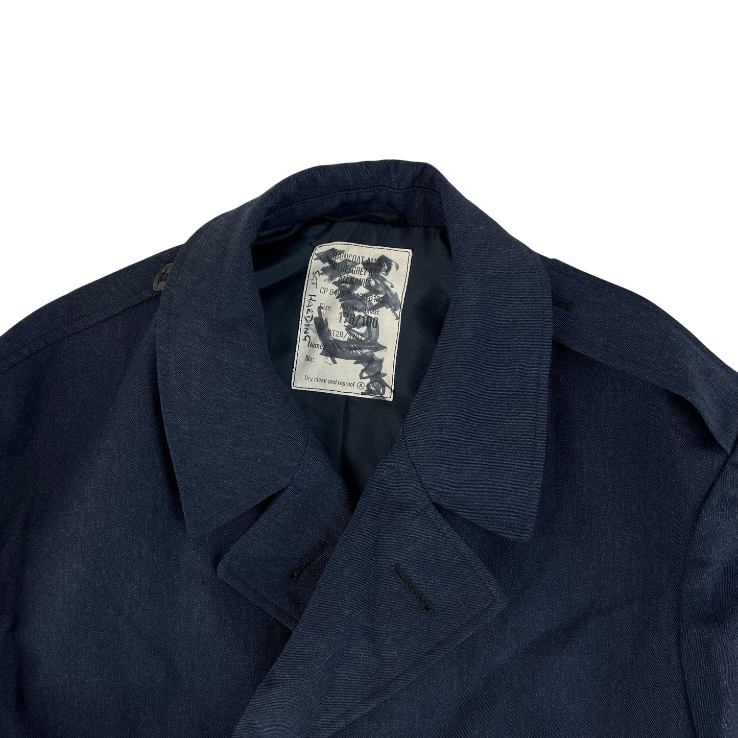 British Royal Air Force Raincoat Trench Coat - Medium 176/100