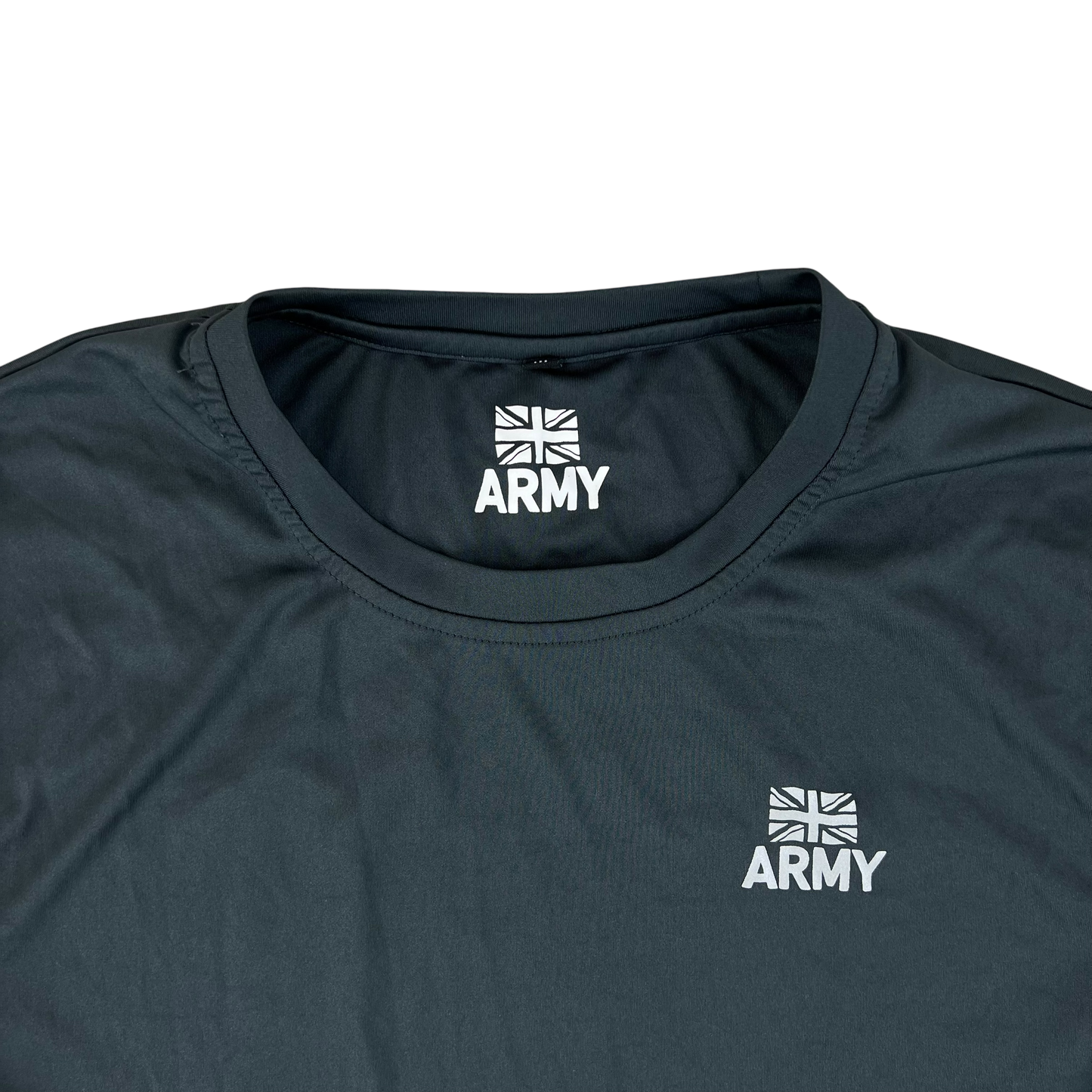 British Army P23 PT Black T Shirt