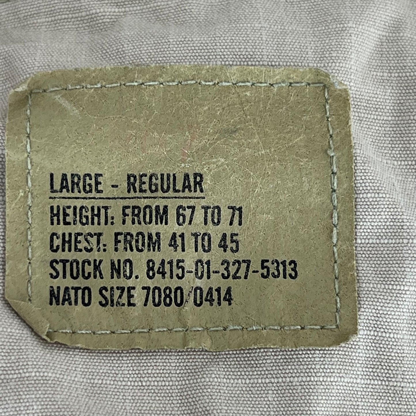 US Air Force Tri-Colour Desert "Coffee Stain" Camo Combat Jacket - Large