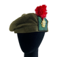 British Army Tam o Shanter w/ Badge & Plume - Royal Logistic Corps - Medium