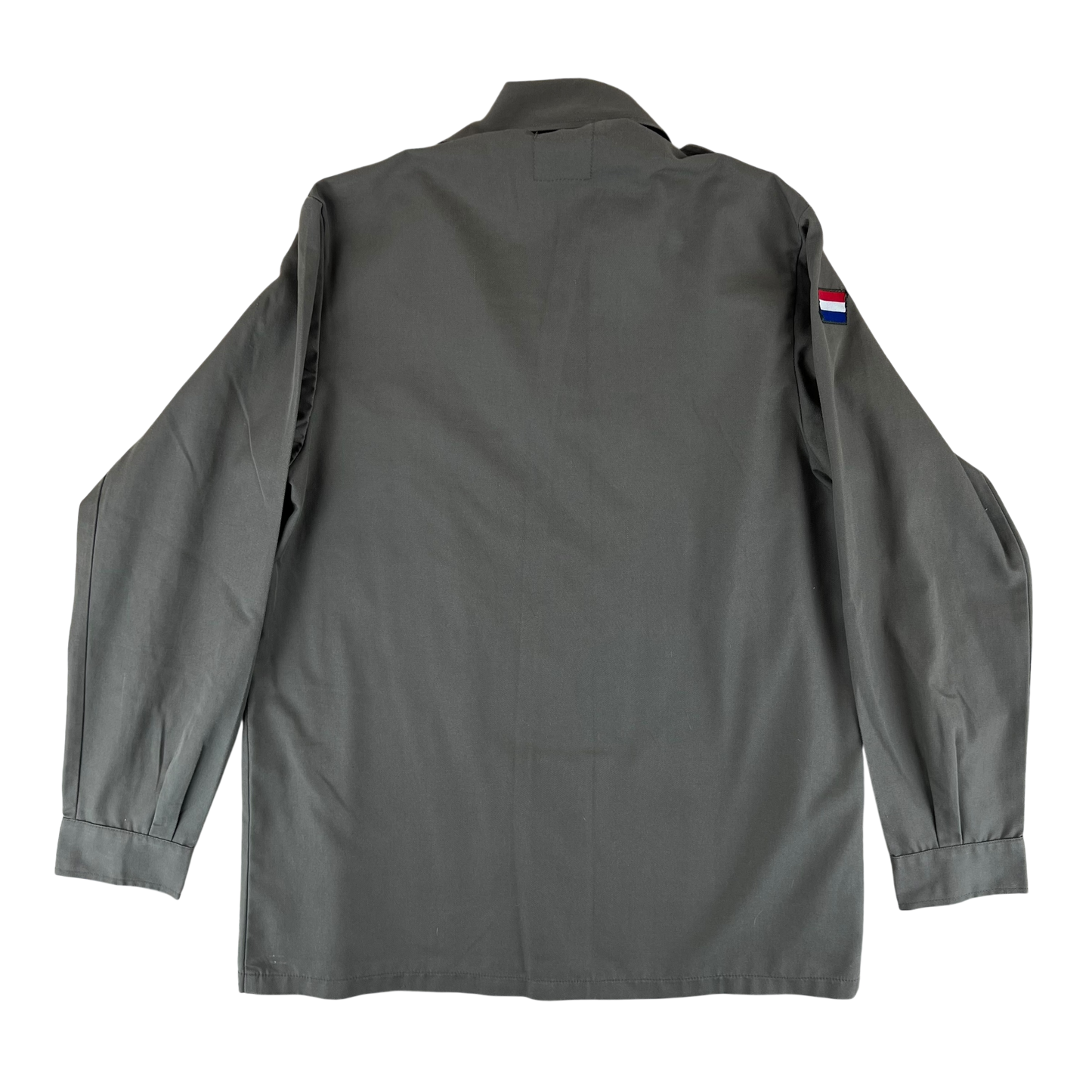 Dutch Air Force Field Shirt Jacket Grey Long Sleeve - Medium