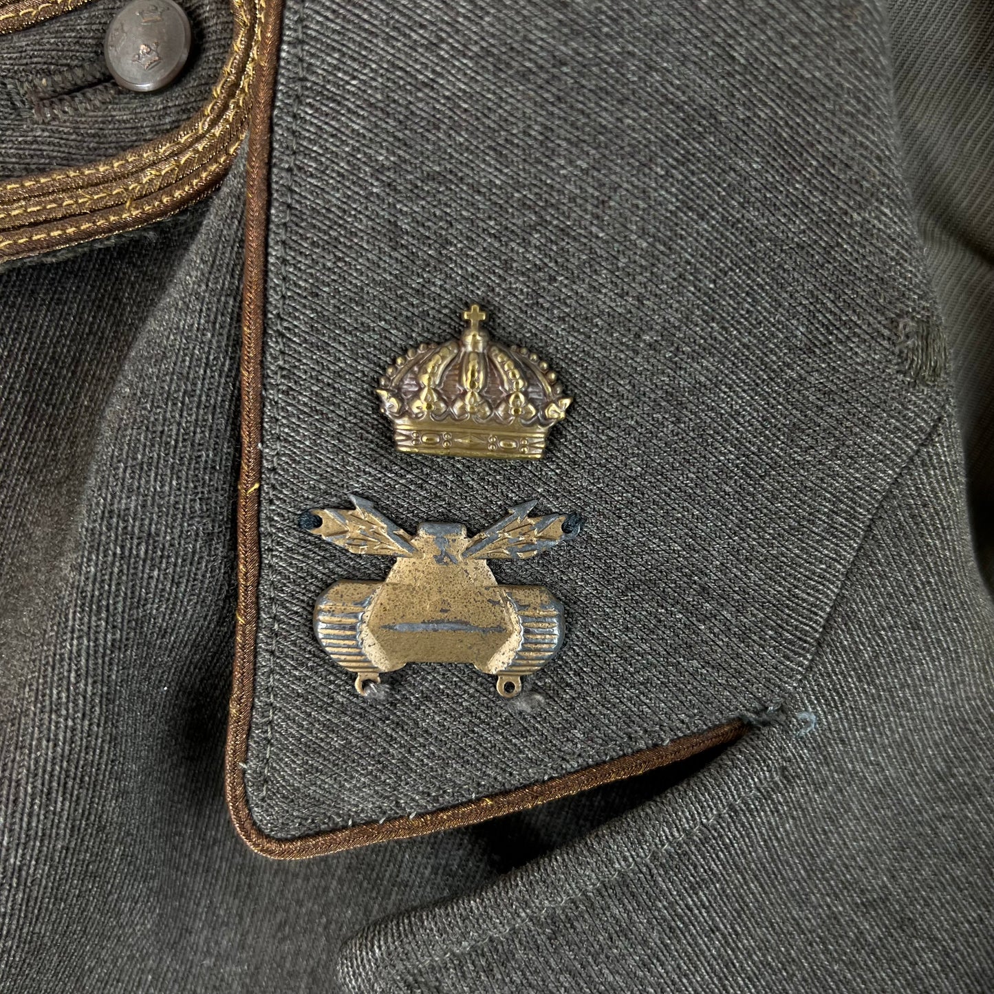 Swedish Army 50s Officer's Dress Jacket - Medium