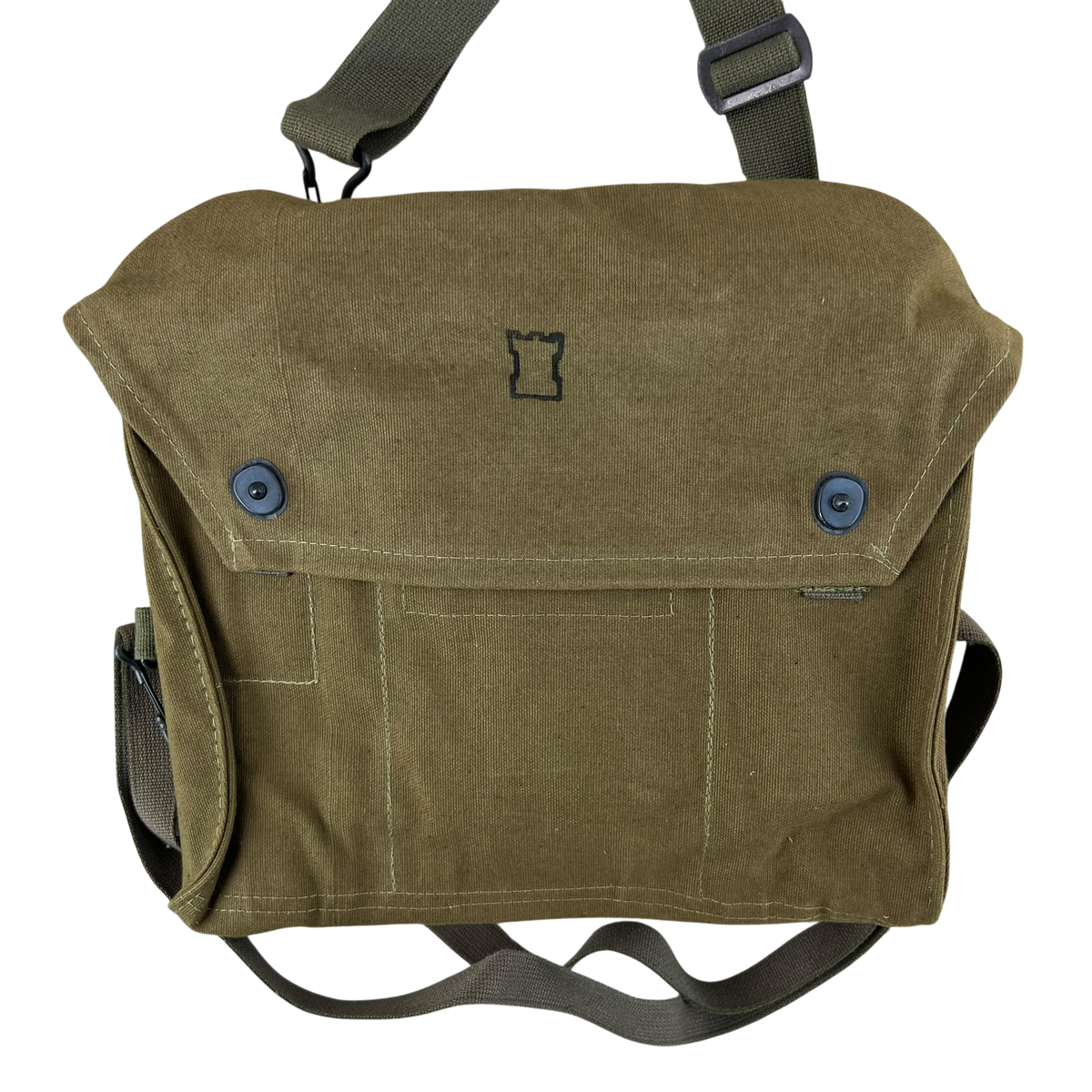 Finnish Army M61 Gas Mask Respirator Bag w/ Kit