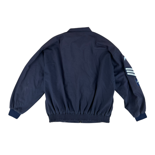 British Army / Tri-Services Navy Blue PTI Tracksuit Top Jacket - Medium