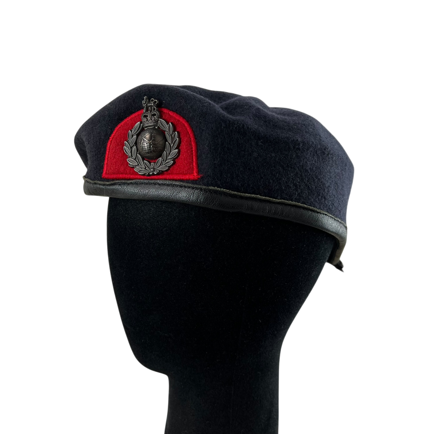 British Royal Marines Beret w/ Badge - Cadets - Medium 58cm