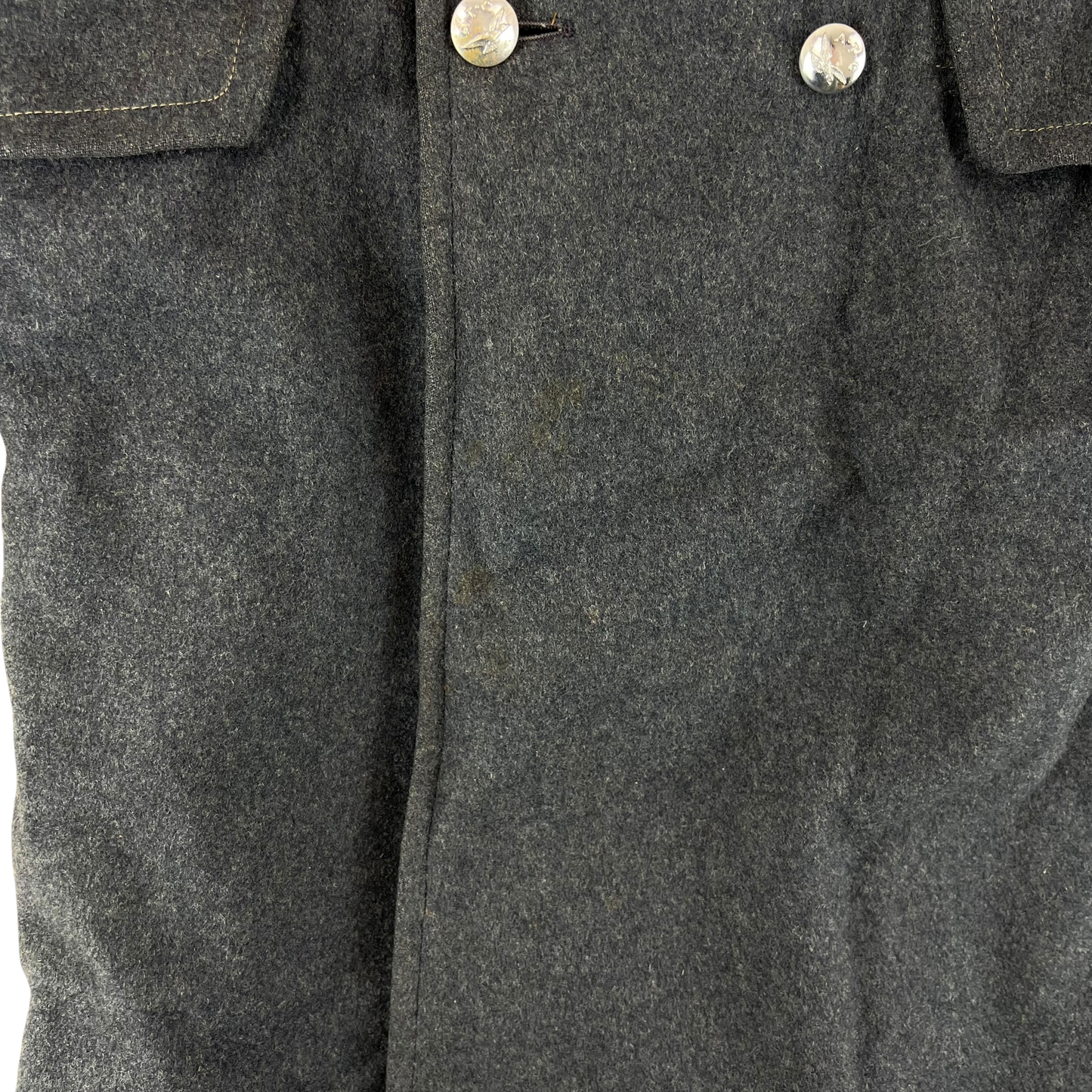 British RAF 50's New Pattern Wool Greatcoat - ATC - Small