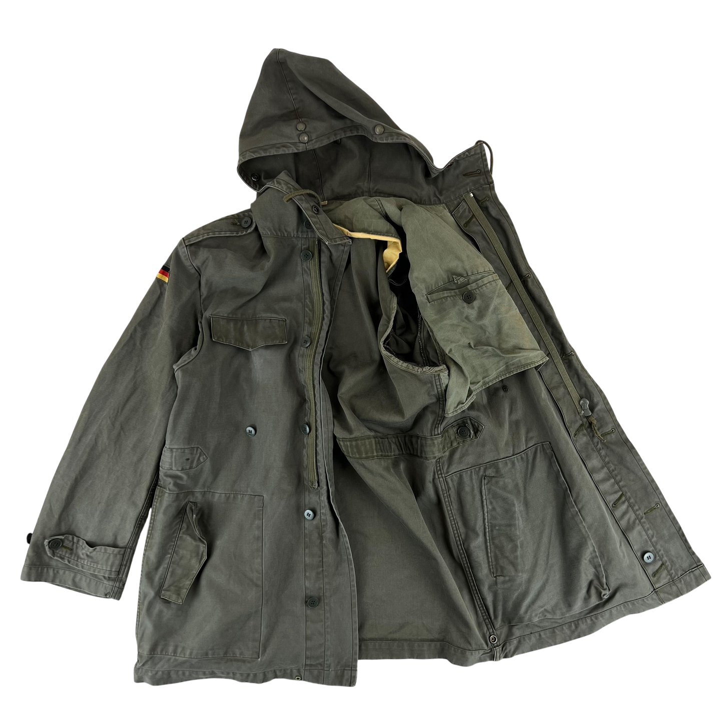 West German Army Parka Olive Drab - Large