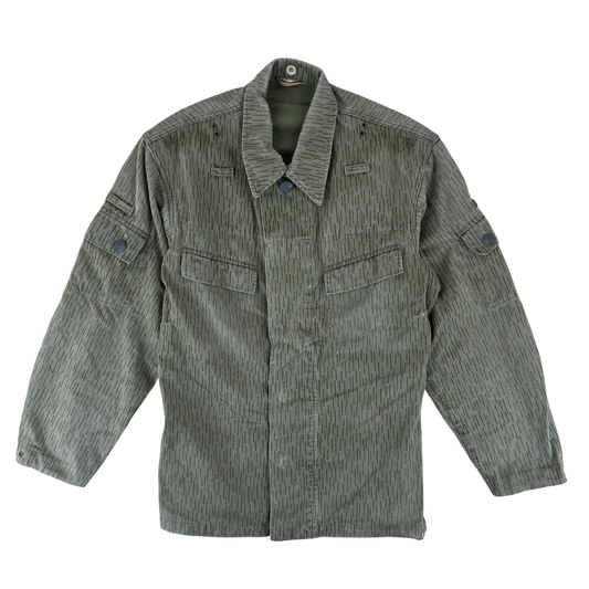 East German Army NVA DDR Raindrop Strichmuster Camouflage Jacket - Medium k44