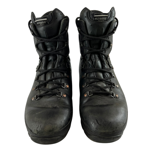 British Army Altberg Defender Black Combat Boots - Women's Size 7L