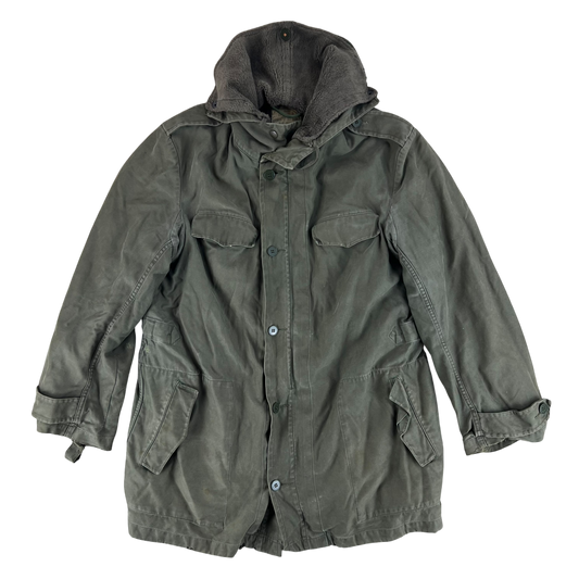 German Army Olive Drab Parka w Thermal Liner - Medium Gr 5