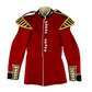 British Army RHQ SGTS Bandsman's Tunic Jacket w/ Wings - Welsh Guards - Small