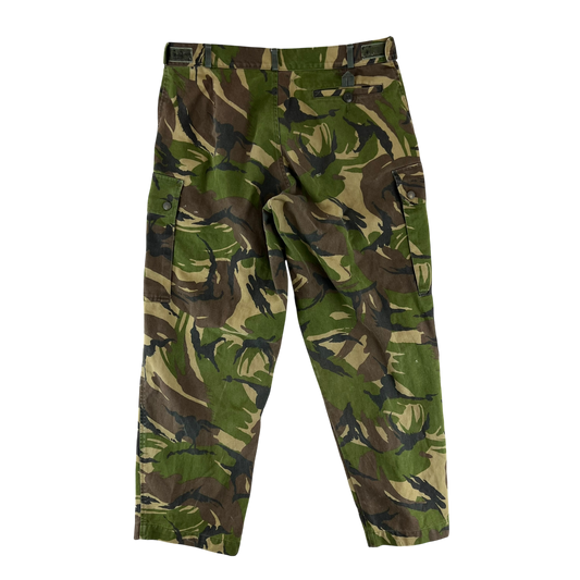 Dutch Army M93 DPM Woodland Camouflage Combat Trousers - W36 L28