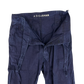 British Royal Navy 60s Cotton Action Working Dress Trousers - W34 L28.5