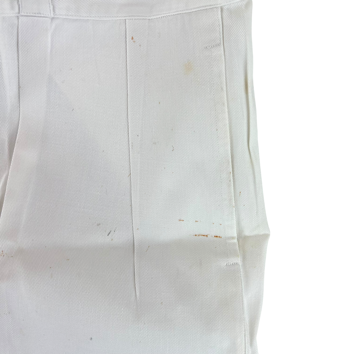 British Merchant Navy 50s Tropical White Shorts - W40