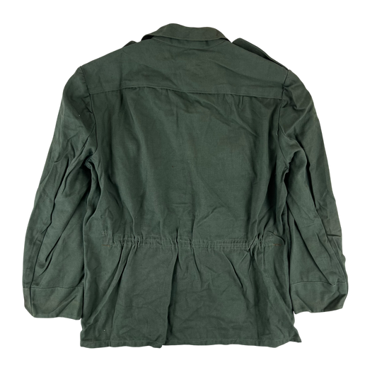 Bulgarian People's Army Officer's Olive Green Cossack Shirt - Large