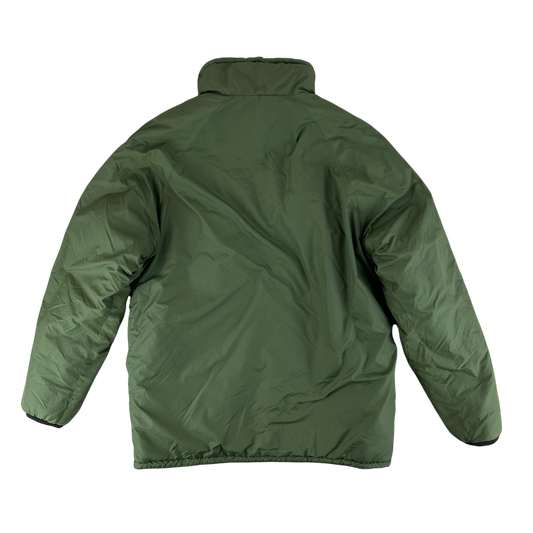 British Army Reversible Thermal Olive Green / Tan Quilted Jacket - Medium
