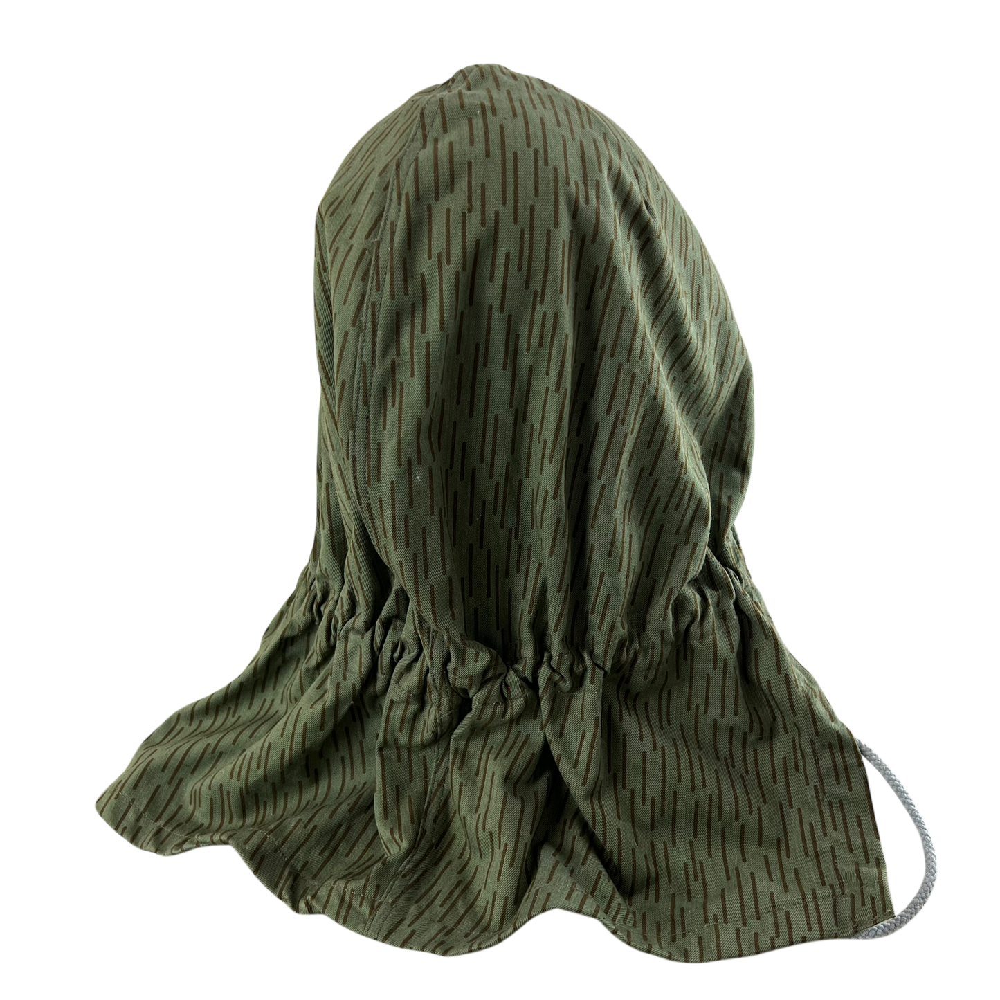 East German Army NVA Raindrop Camouflage Hood / Helmet Cover