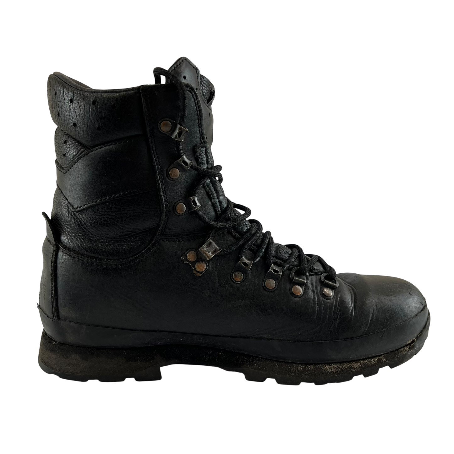 British Army Altberg Defender Black Combat Boots - Size 9M
