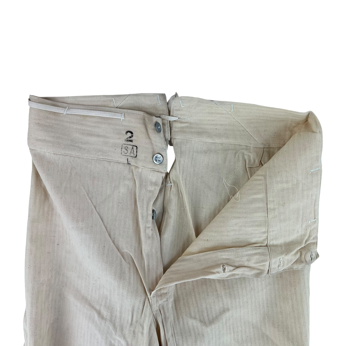 Finnish Army WW2 Medical Pyjama Bottoms - W34 L29