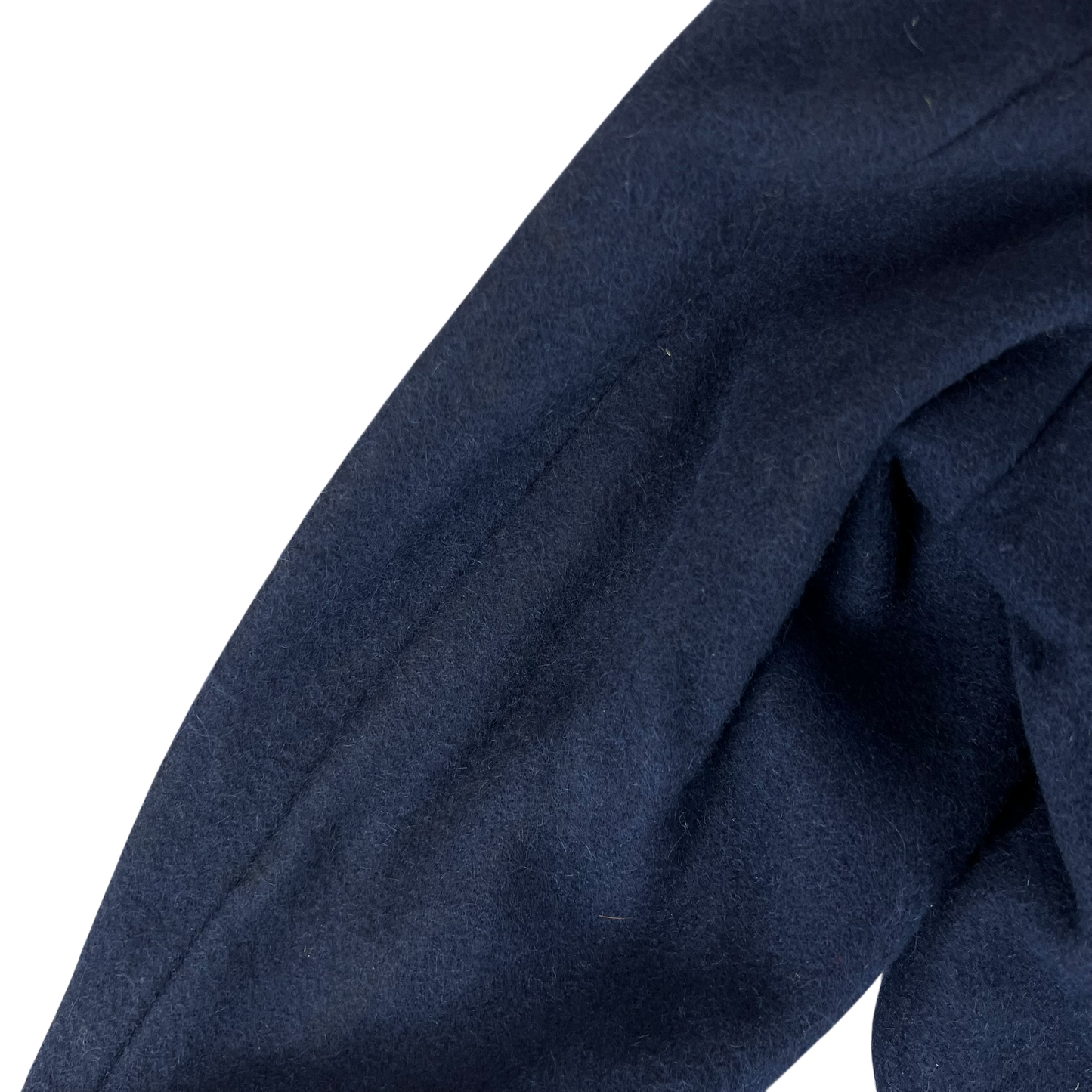 Romanian People's Navy 70s Blue Wool Greatcoat - Medium