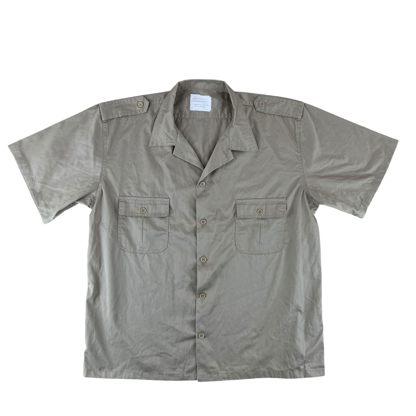 US Marines M94 Fawn Short Sleeve Shirt - XX Large