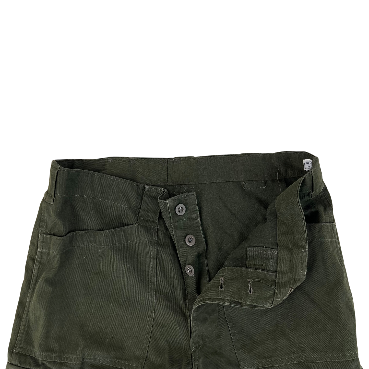 Austrian Army Olive Green Fatigue Trousers - W35 L31