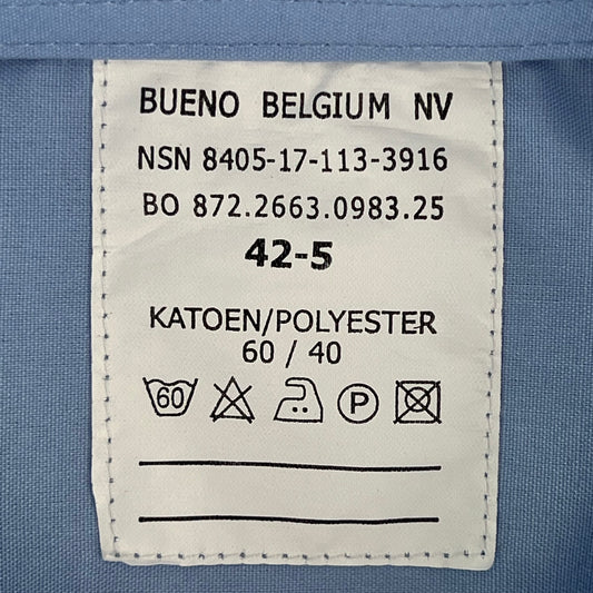 Belgian Air Force Shirt Long Sleeve - Large