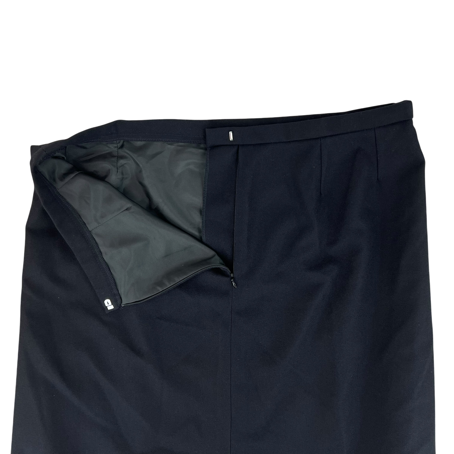 British Royal Navy Women's Black No. 2B Mess Dress Senior Rates Skirt - W41 L43