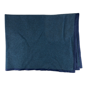 Romanian Army / Air Force Blue Wool Blanket