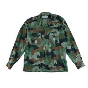 Serbian Army M93 Oak Leaf Camouflage Shirt - X Large
