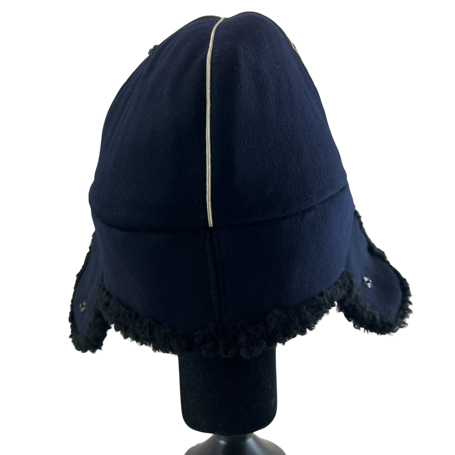 Finnish Police Faux Fur Ushanka Hat - Medium