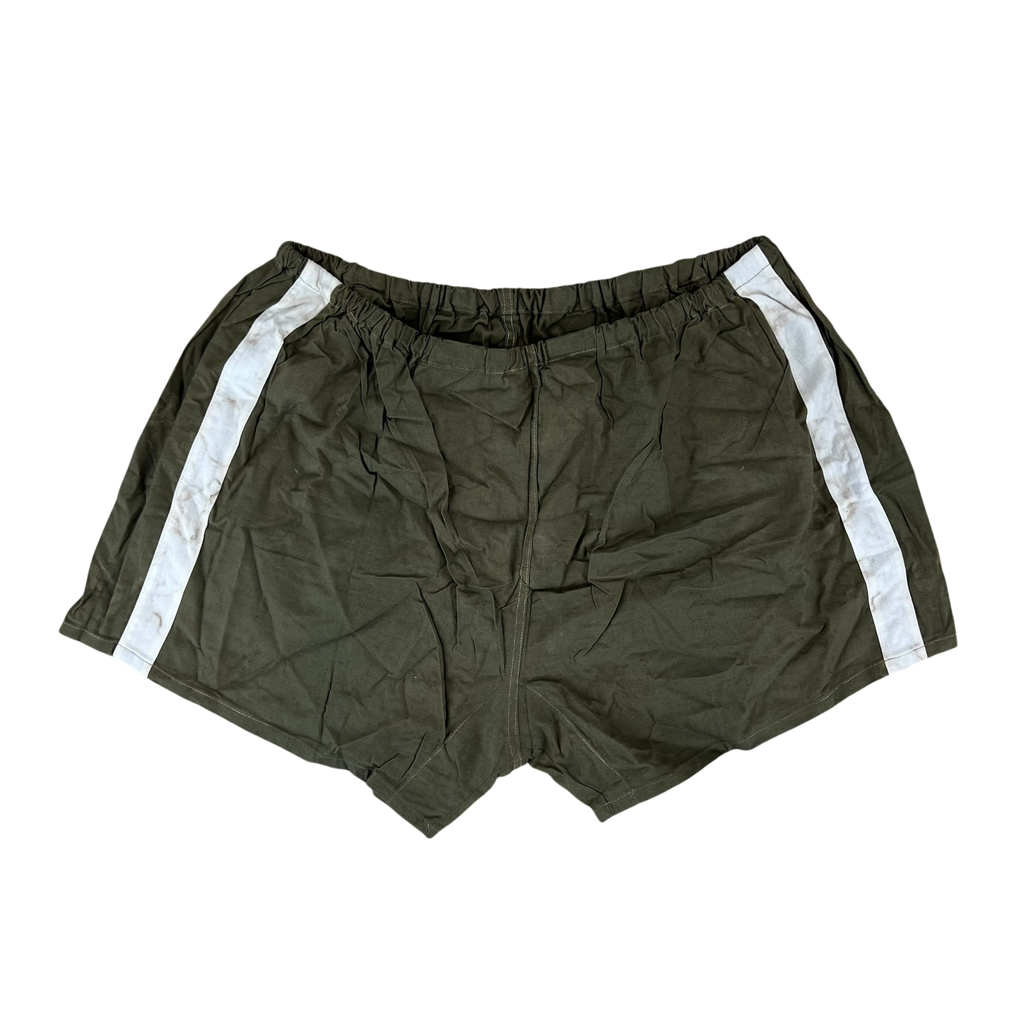 Czechoslovak Army 70's Olive PTI Shorts - Medium