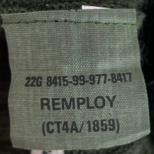 British Army Green Wool Balaclava - One Size