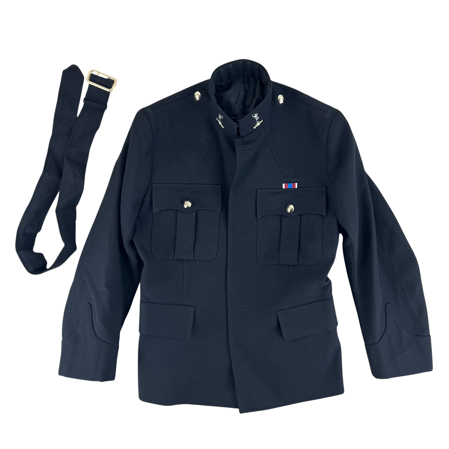 British Army No. 1 Dress Jacket w/ Belt - Royal Signals - Medium