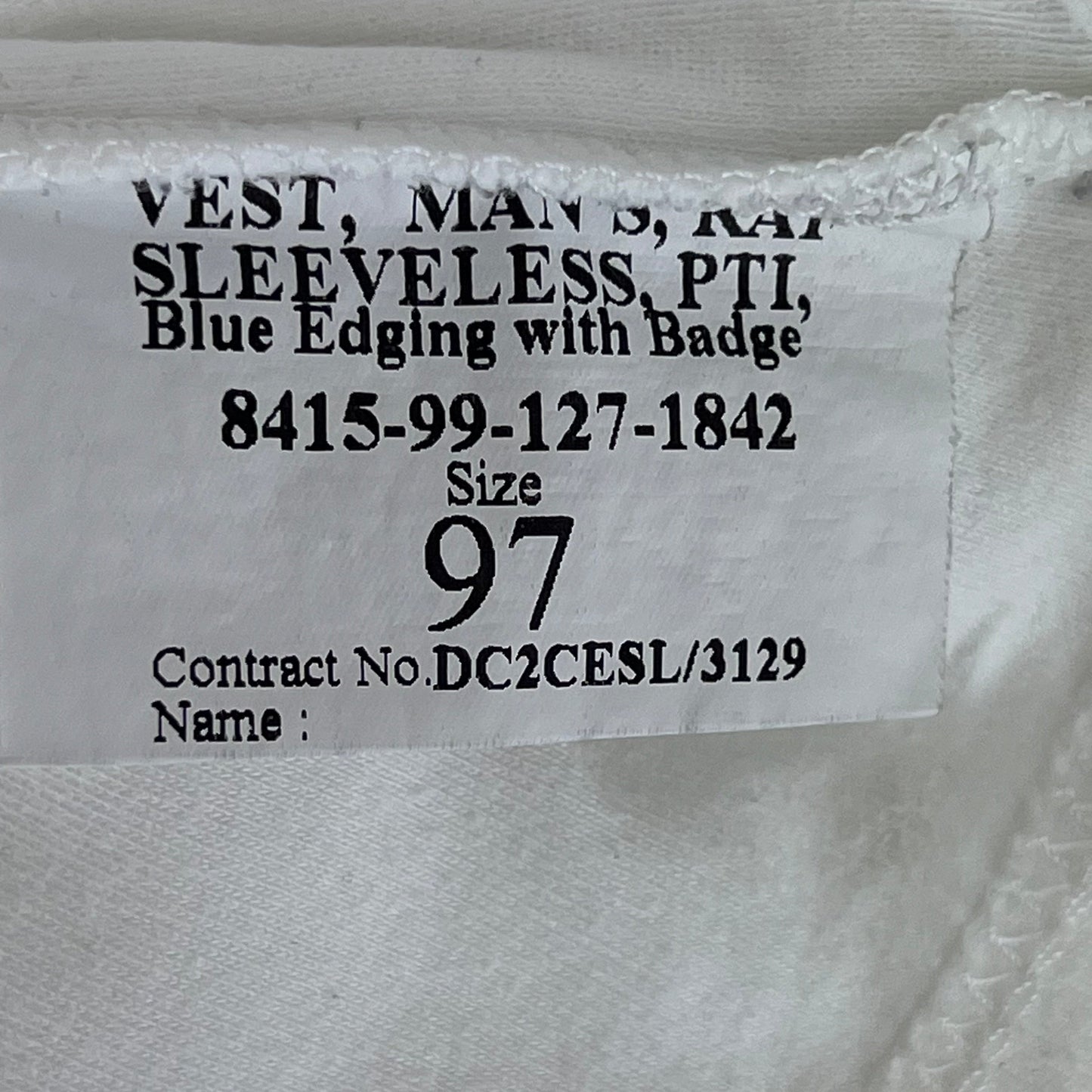 British RAF PTI Vest - Medium 97cm
